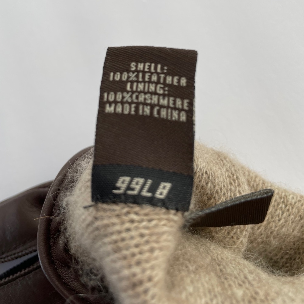 Vintage Coach Leather Signature Cuff Glove - Picture 5 of 5